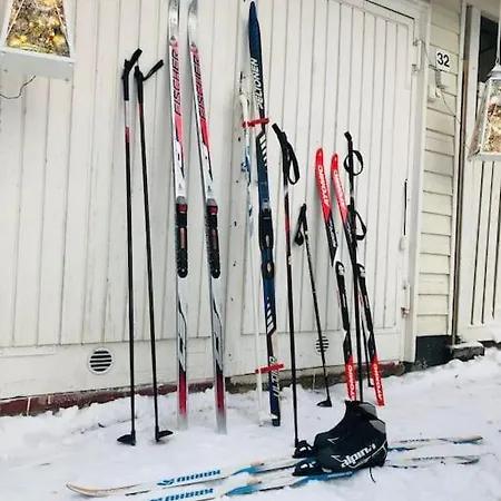Authentic Wooden House By The River With An Igloo