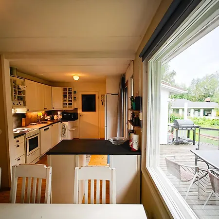 Authentic Wooden House By The River With An Igloo
