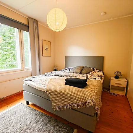 Authentic Wooden House By The River With An Igloo