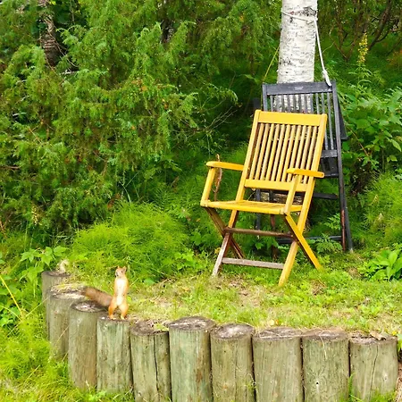 Authentic Wooden House By The River With An Igloo Apartamento