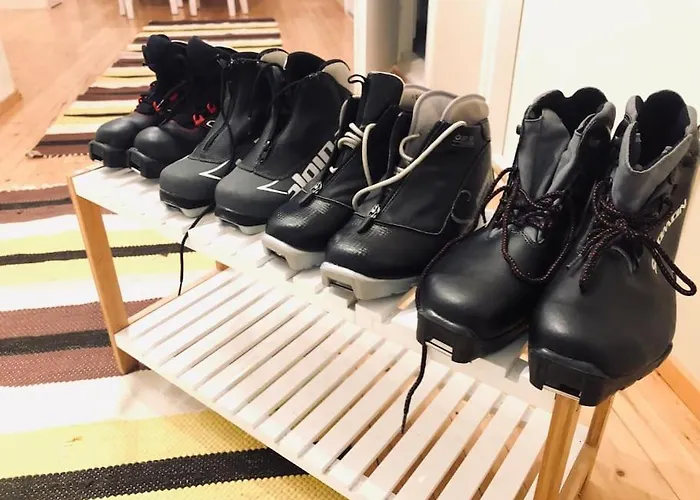 דירה Authentic Wooden House By The River With An Igloo *